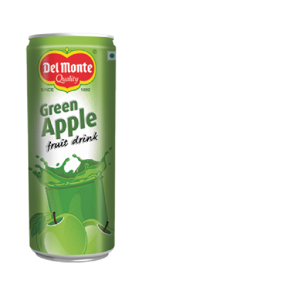 Del Monte Green Apple Fruit Drink Product